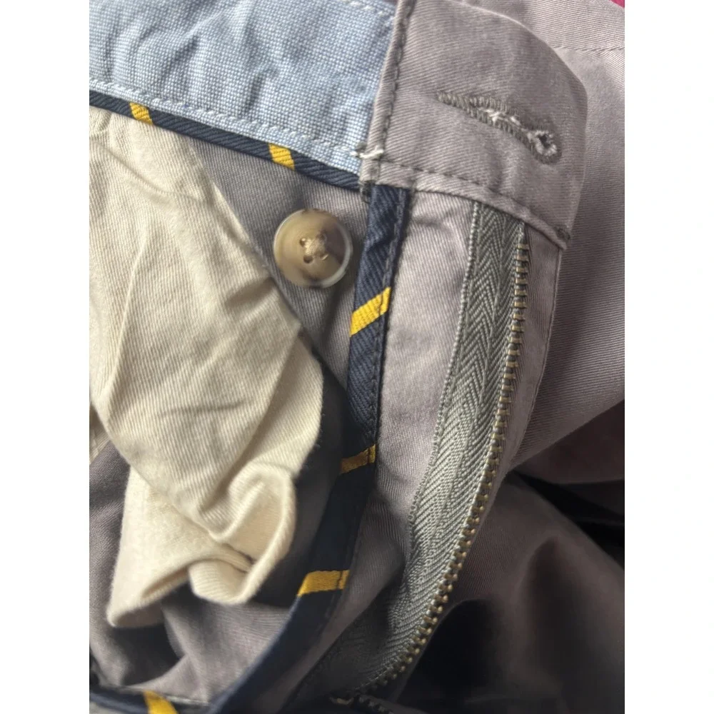 Polo Ralph Lauren Pants Mens 32x31 Gray Stretch Straight Fit Polo Chino Casual
